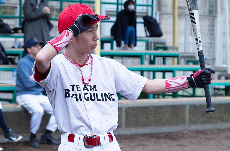 リーグ最多盗塁王も視野に入れているチーム・バビグリンの一番・成田(2)