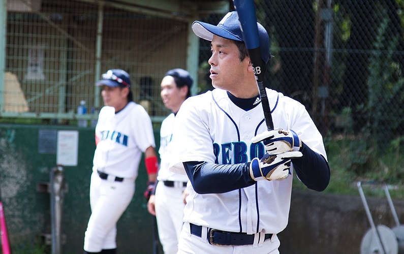 驚異の出塁率を誇る東京リボーン・吉永タカヒロ