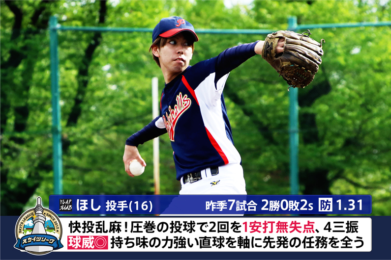 PALYBALLSのほし(16)投手